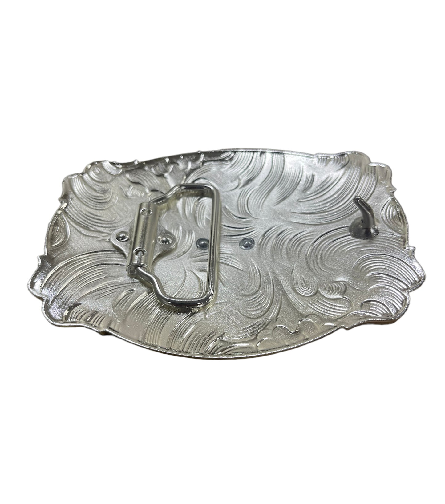 Gold Detail Fashion Texas TX State Flag Western Rodeo Large Metal Belt Buckle