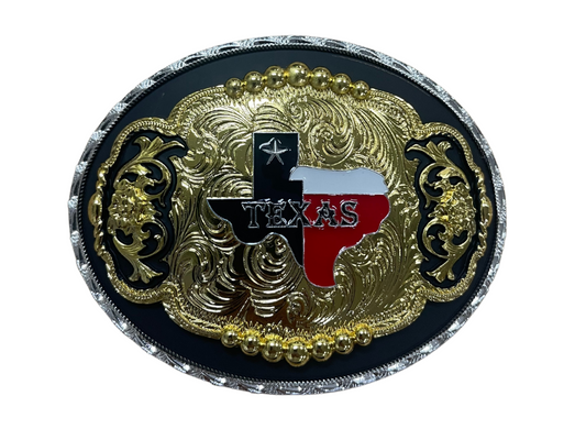 Texas Map Theme Western Rodeo Fashion Unisex Belt Buckles