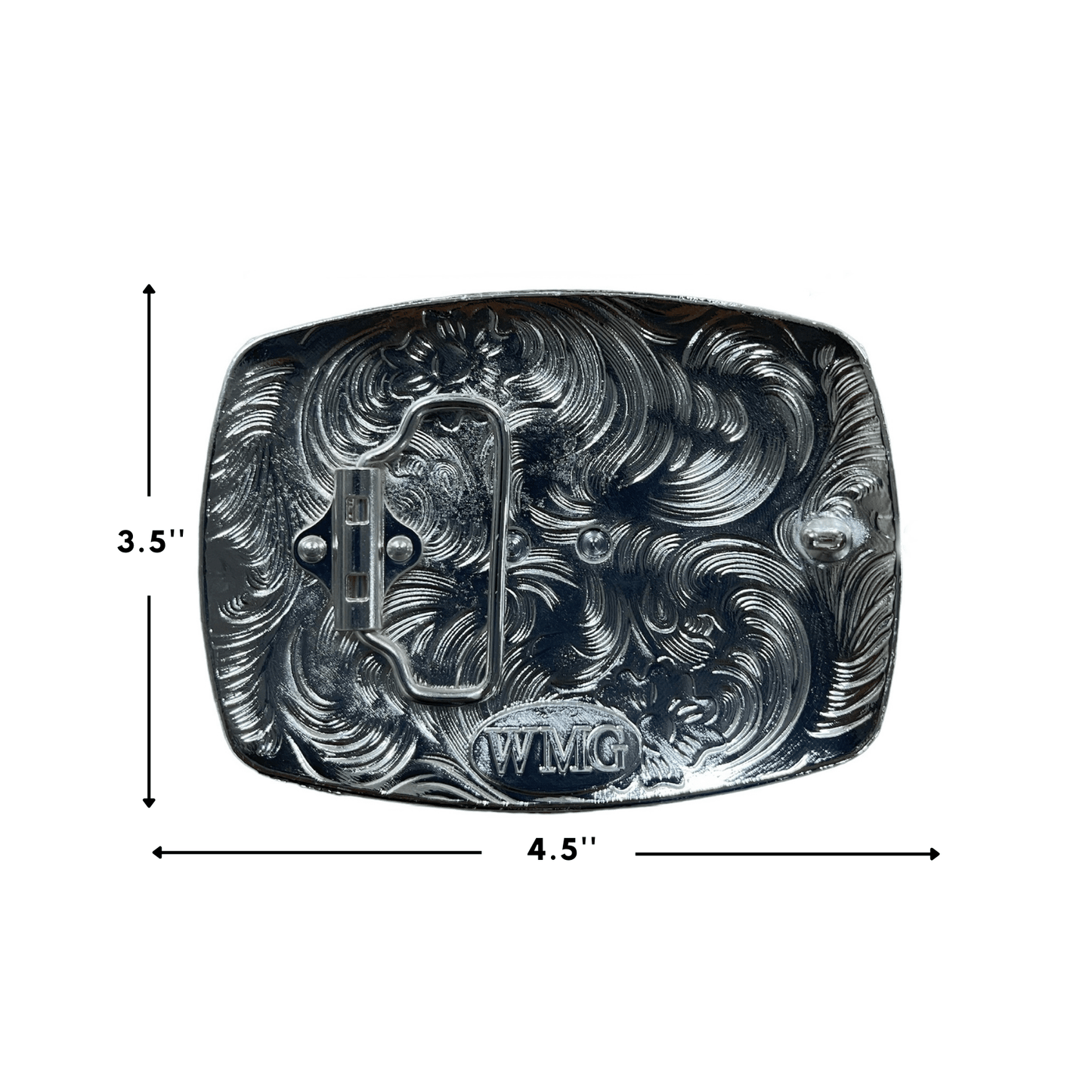 Texas TX State Flag Western Rodeo Large Metal Belt Buckle
